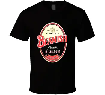 Футболка с логотипом бренда Beamish Genuine Irish Stout Brewery Master Brewers