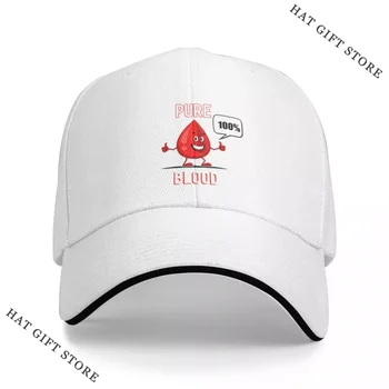 Горячая 100% чистая малиновая кепка для капель крови, бейсбольная кепка, детская кепка, мужская теннисная женская кепка