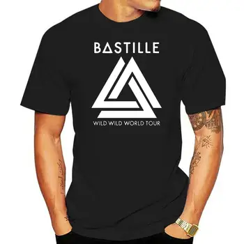 Концертная футболка Bastille Wild Wild World Tour для мужчин и футболка