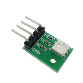 Комплект 5050 SMD RGB LED диодов Модуль для Arduino Полноцветная Распределительная плата Dupont Перемычки Кабель Электронный 5V MCU DIY