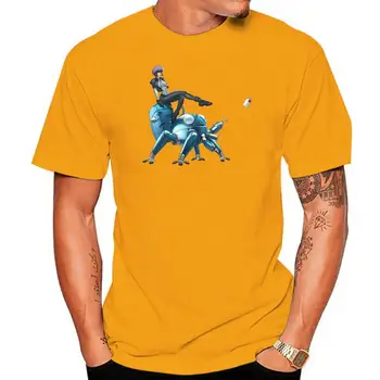 Мужская футболка Ghost In The Shell Топ из дешевого хлопка Оверсайз, мужская одежда на заказ с коротким рукавом 2022, новая модная мужская футболка