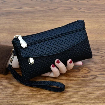 Новый модный женский кошелек-клатч из искусственной кожи, кошелек большой емкости, кошелек для телефона, женский чехол, карман для телефона