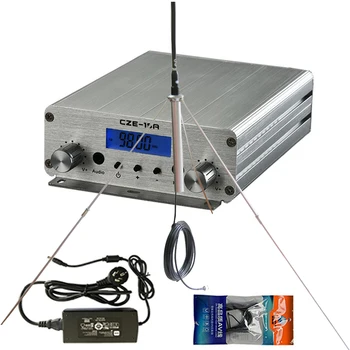 Регулируемый FM-передатчик мощностью 3 Вт/15 Вт CZE-15B Стерео PLL FM-радио и широковещательный передатчик