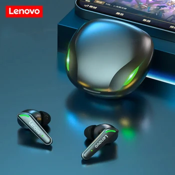 Игровые наушники Lenovo XT92 TWS с низкой задержкой Bluetooth Наушники Стерео Беспроводные наушники Bluetooth 5.1 с сенсорным управлением