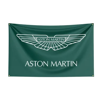 90x150 см Флаг ASTON MARTINS, Напечатанный из полиэстера баннер гоночного автомобиля для декора-ft Flag Decor, баннер для украшения флага, Баннер с флагом