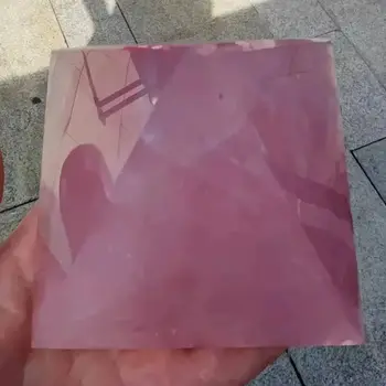 Натуральный розовый Кристалл Пирамиды Из розового Кварца Точечное Исцеление рейки