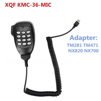 Адаптация Для портативной рации Kenwood TK868G TM281A NX720/820G Автомобильный Микрофон KMC-36 Плечевой Микрофон
