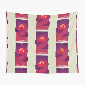 Гобелен Blood Moon Декор из гобеленов Красивое Настенное полотенце для йоги, одеяло, коврик для украшения, Цветной Подвесной