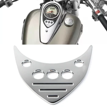 Хромированная алюминиевая крышка приборной панели мотоцикла для Kawasaki VN900 Classic/LT Custom 2007-2019