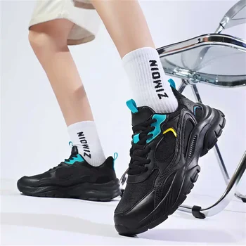 Черные мужские кроссовки премиум-класса 39-45, баскетбольная роскошная теннисная мужская удобная обувь для мужчин, спортивная аутентичная покупка raning YDX1