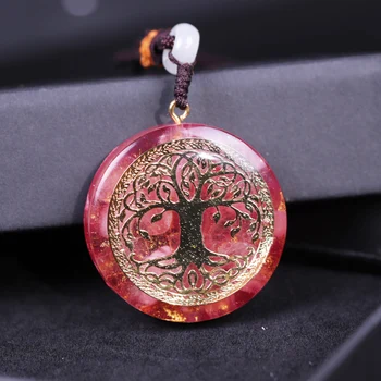 Дерево Жизни, Оргонитовое ожерелье, Энергетический кристалл, Исцеляющий Рейки, Чакра, Йога, украшения для медитации, подарок