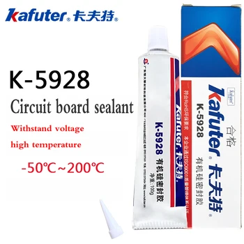 Батарея Kaafter K-5928 водонепроницаемые и герметичные компоненты печатной платы с фиксированной, непротекающей, изолирующей нейтралью из силиконовой резины RTV