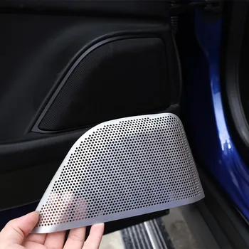 Для Maserati Levante 2016-2021 Сетчатый чехол для динамика передней двери автомобиля из нержавеющей стали защитный чехол для сетки динамика Автомобильные Аксессуары