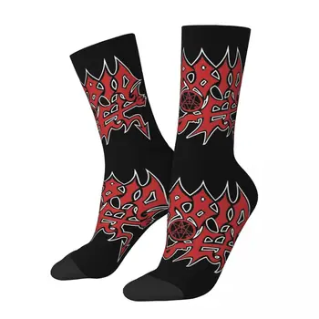 Зимние Теплые Красочные носки Унисекс Morbid Angel, Музыкальная группа, Дышащие футбольные носки