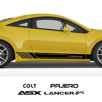 Автомобильные Наклейки На Линию Талии Для Mitsubishi ASX Lancer EX Outlander Pajero Competition Colt Evolution X Автомобильные Аксессуары Для Экстерьера