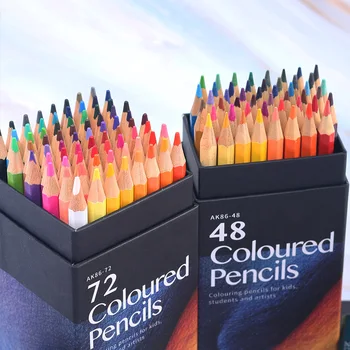 72 Цветной Масляный карандаш Бесконечные цвета Художественные принадлежности Карандаши для рисования профессионалов Prismacolor Набор цветных карандашей