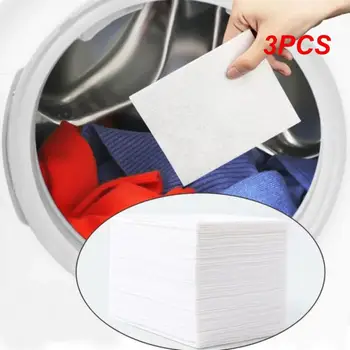 Цветоуловитель Стиральная машина Color Run Remove Sheet Anti-Cloth Окрашенные Листья Листовая бумага для поглощения цвета Ванная Комната
