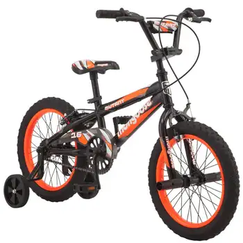 16-дюймовый велосипед BMX Mutant, возраст 3-5 лет, оранжевый