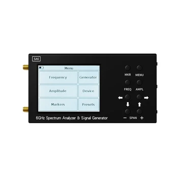 Дропшип 6GSpectrum Analyzer Wifi CDMA 35-6200 МГц Генератор сигналов Тестовый набор Портативный