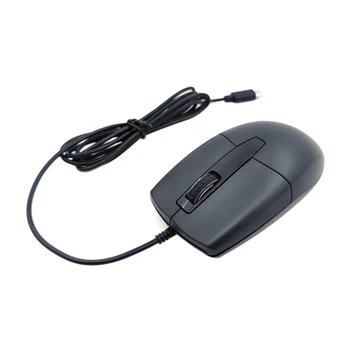 Чувствительный к мыши USB Type C для ноутбуков, мобильных телефонов, планшетов, длинный шнур 1,5 м