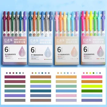 Нетоксичные акварельные маркеры для рисования, набор кистей и ручек, Износостойкая цветная маркерная ручка большой емкости, быстросохнущий пластик.