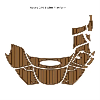 Azure 240 Платформа для плавания Step Pad Лодка EVA Пена Палуба Из Искусственного Тика Коврик Для Пола Напольная Основа Самоклеящийся Стиль SeaDek Gatorstep