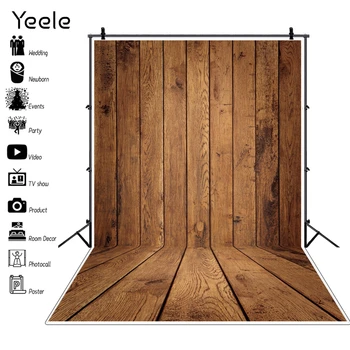 Фотофон Yeele, винтажная деревянная доска, текстура доски для пола, виниловый фон, фон для фотостудии, реквизит для фотозоны