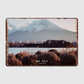 Крепление плаката Fuji Металлическая табличка Классические Таблички На стене паба Жестяные вывески Плакаты