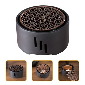 Грелка для чайника в японском стиле, металлическая основа для подогрева чайника, нагреватель для чайника для дома