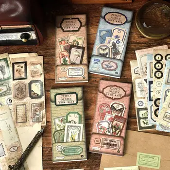 20 комплектов /1 лот канцелярских наклеек Kawaii годы оставляют свой след Декоративные наклейки для мобильных устройств для скрапбукинга