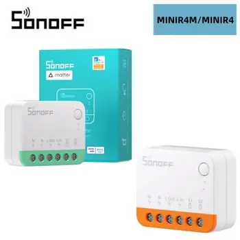 SONOFF MINIR4M/MINIR4 Extreme WiFi Smart Home MINI Switch Отсоединяет Реле Через eWeLink Переключатель Голосового Управления Alexa Google Home