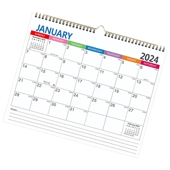 Английский Календарь Ежемесячный Настенный календарь Назначение Подвесной Домашний 2025 Комната Ежедневное Использование Офисные Настольные календари