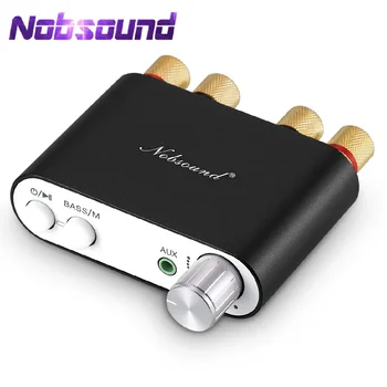 Возврат-Douk Audio NS-10G Mini TPA3116 Цифровой Усилитель мощности Bluetooth 5.0 Приемник Hi-Fi Стерео аудио Усилитель USB Звуковая карта 50 Вт × 2