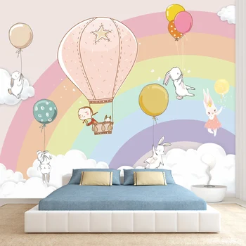Дополнительно: фотообои для гостиной, детский мультяшный воздушный шар, обои с животными, домашний декор, интерьерные принты.