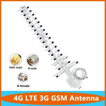 4G LTE 3G GSM Антенный усилитель Yagi 28dbi Наружная направленная WiFi Антенна Беспроводной ретранслятор данных Усилитель сигнала Ham с SMA N