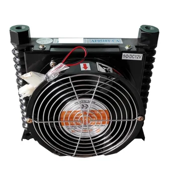 Гидравлический Радиатор воздушного охлаждения AF0510T-CA 24V/12V/220V/380V Модифицированный Бортовой Охладитель Топливного бака Масляный Радиатор Воздушного охлаждения