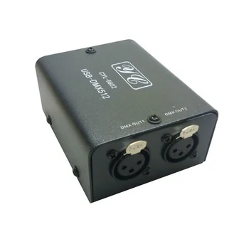 512-Канальный USB к DMX DMX512 Светодиодные фонари DMX Контроллер освещения сцены Мини-декодер контроллера освещения