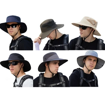 Шляпа для рыбалки с защитой от ультрафиолета, шляпа для сафари, Походная шляпа, шляпа оптом