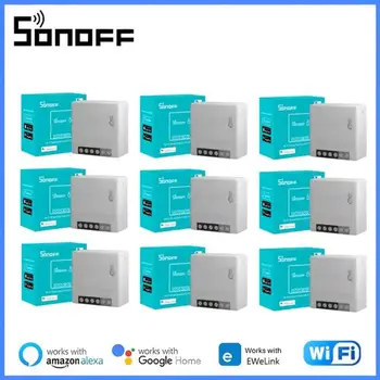 SONOFF Mini R2 WIFI Smart Switch Умный Дом Дистанционное 2-Полосное Управление Таймер Беспроводной DIY Переключатель Прерыватель Поддержка Ewelink Alexa