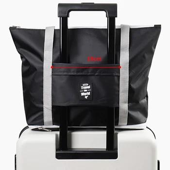 Складная дорожная спортивная сумка, портативная сумка для багажа, Большая вместимость, легкая водонепроницаемая, для поездок, для работы, для поручений, стадион, тренажерный зал выходного дня
