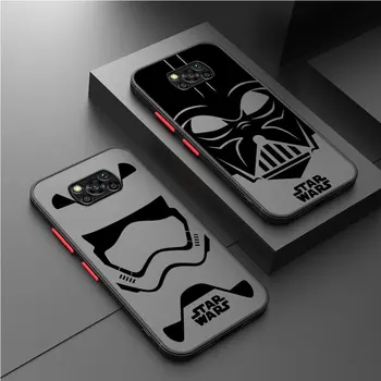KG3485_Darth Vader Звездные Войны Прозрачный Чехол Для Xiaomi Mi Poco X3 NFC X3 F3 M5 X4 Pro 13 12T Pro 11 Note 10 Lite Чехол Для Телефона