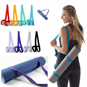 Портативный коврик для йоги, ремни, Регулируемые завязки для хранения, спортивная перевязь, плечевой ремень для переноски, пояс для упражнений, Стрейч, оборудование для фитнеса