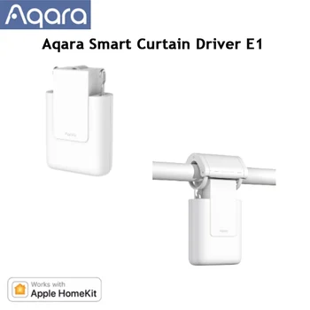 [Версия CN] Aqara Smart Curtain Driver E1 Zigbee 3.0 APP Дистанционное управление Простая установка Срок службы батареи 1 год Работа HomeKit Aqara APP