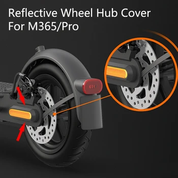Для электрического скутера Xiaomi M365 Pro светоотражающая крышка ступицы колеса Защитный чехол Декоративная наклейка